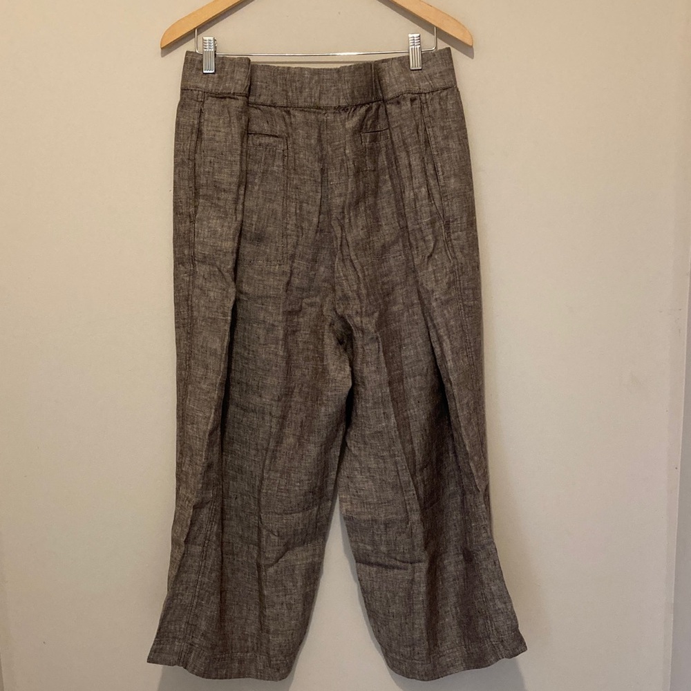 Pure Jill linen Wide-Leg Pants NWT 4X - Picture 5 of 8